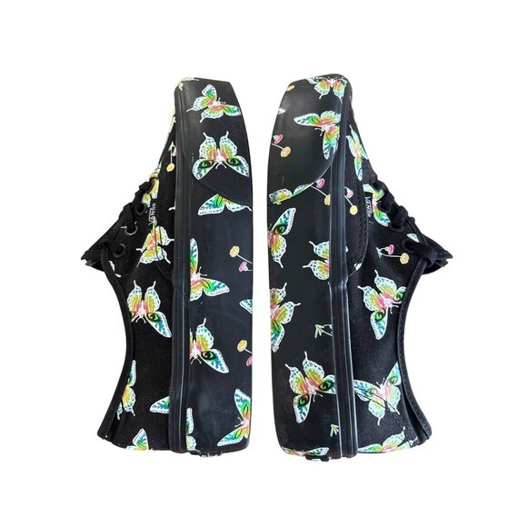 Vans Stacked Morph Blackout Glow in the Dark Sneakers‎ Butterflies Size 7.5 NWOB - Picture 8 of 12